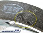 СИМСОН НАКЛАДКИ ЗА ЧЕЛЮСТНА СПИРАЧКА S50 / S51 /2 БР. К-Т/ - MZA /НЕМСКИ/ - /ПРЕОЦЕНЕНА СТОКА - НАРАНЯВАНЕ ПО ЕДНАТА НАКЛАДКА/-3
